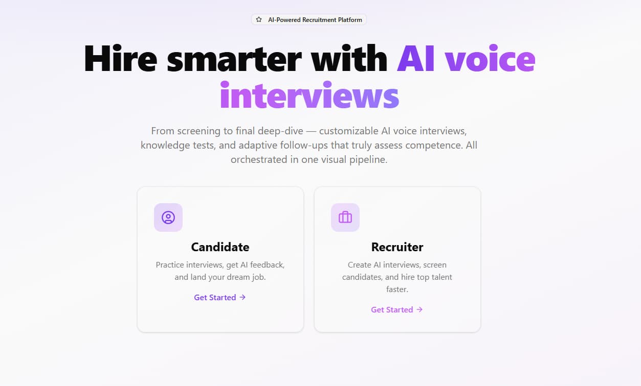 AI-Driven Recruitment Platform